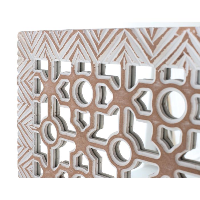 Giner y Colomer Cabecero MDF Blanco Decapado 120 cm 1