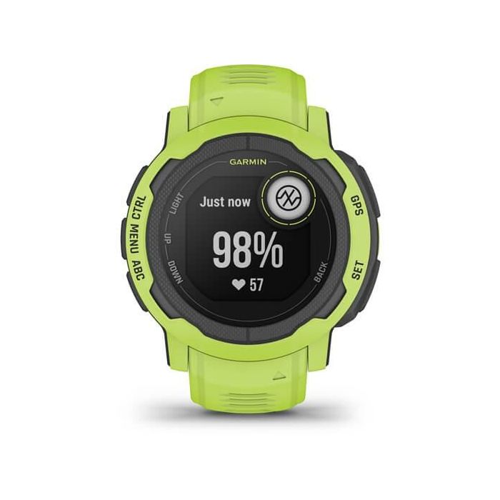 Garmin Instinct 2 Solar Reloj Inteligente GPS 45mm Verde Lima MIP Monitor Frecuencia Cardíaca Oxígeno en Sangre 11 Garmin Instinct 2 Solar Reloj Inteligente GPS 45mm Verde Lima MIP Monitor Frecuencia Cardíaca Oxígeno en Sangre 11