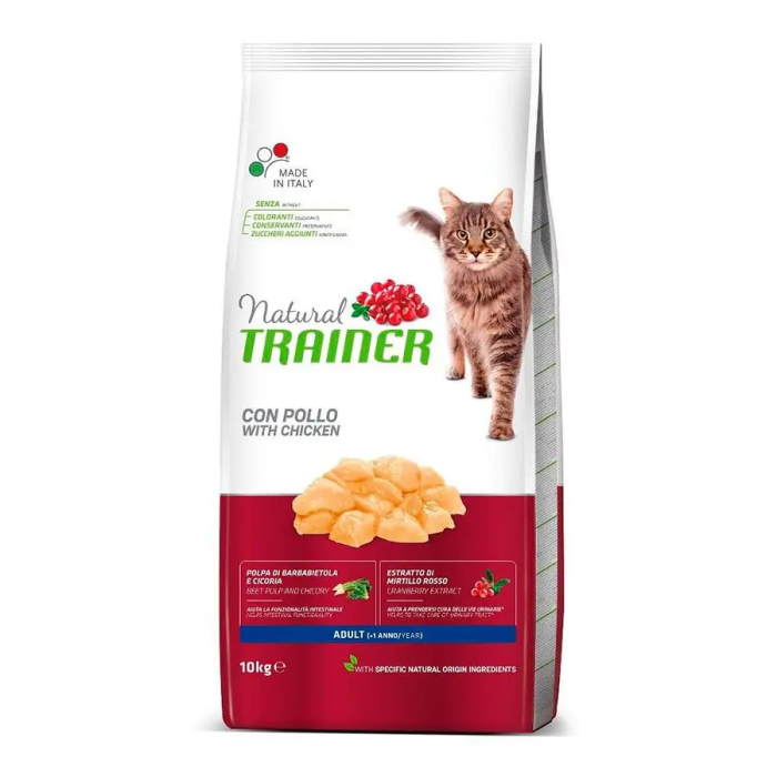 Natural Trainer Feline Adult Pollo 10 kg