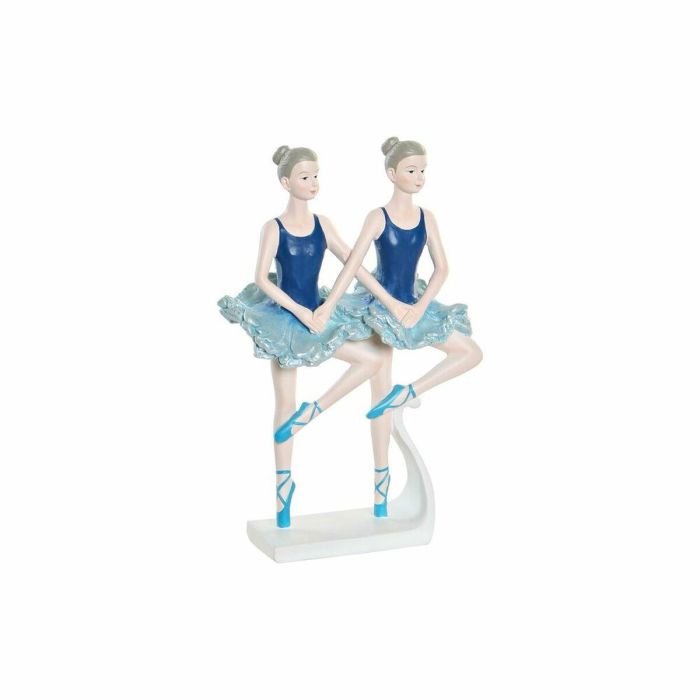 Figura Romantico DKD Home Decor Azul 7.5 x 21.5 x 14 cm