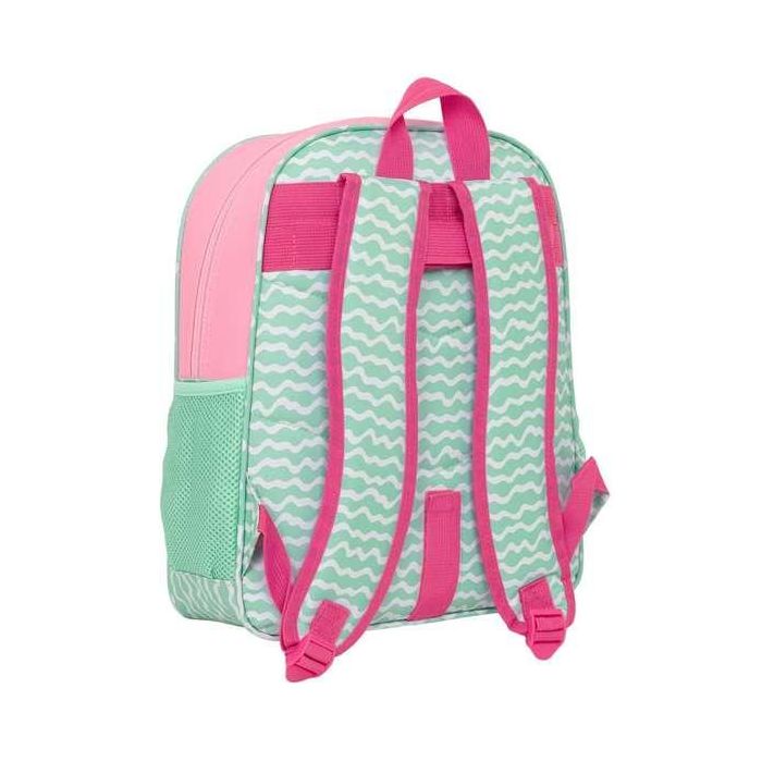 Mochila junior adapt.carro stitch "ice cream" 32x38x12 cm 1 Mochila junior adapt.carro stitch "ice cream" 32x38x12 cm 1