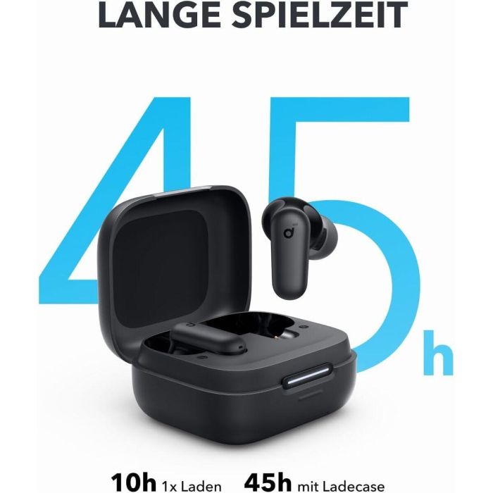 SOUNDCORE P30i Auriculares Inalámbricos para Llamadas/Música, Dentro del Oído, Bluetooth, USB Tipo C, Negro 2 SOUNDCORE P30i Auriculares Inalámbricos para Llamadas/Música, Dentro del Oído, Bluetooth, USB Tipo C, Negro 2