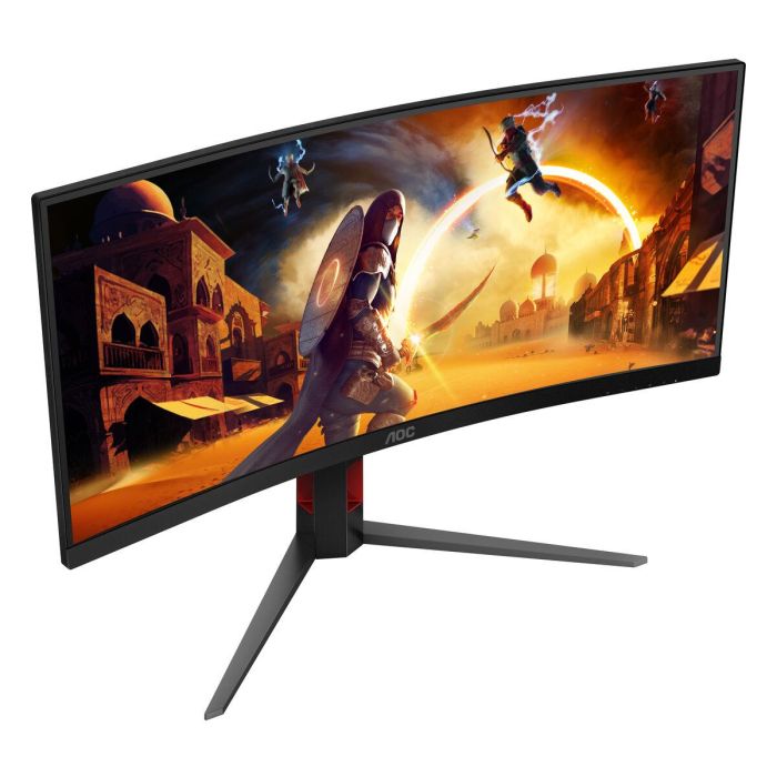 AOC CU34G4 Monitor Gaming 34" 21:9 180Hz 0.5ms Curvo 3440x1440 Fast VA HDMI DisplayPort HDR10 5
