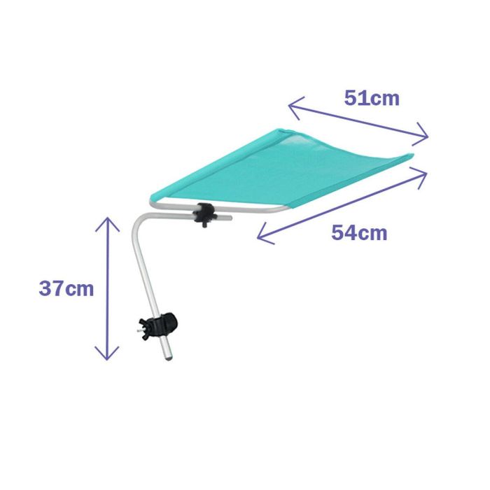 Marbueno Parasol Inclinable Aluminio Surtido Playa y Piscina 51X54X37 cm 10366 2