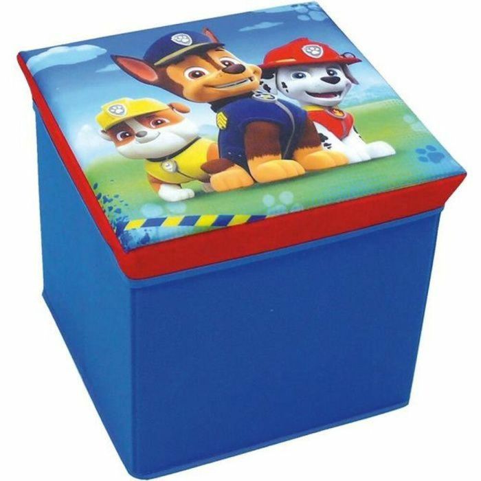 Taburete de almacenamiento infantil Fun House Paw Patrol