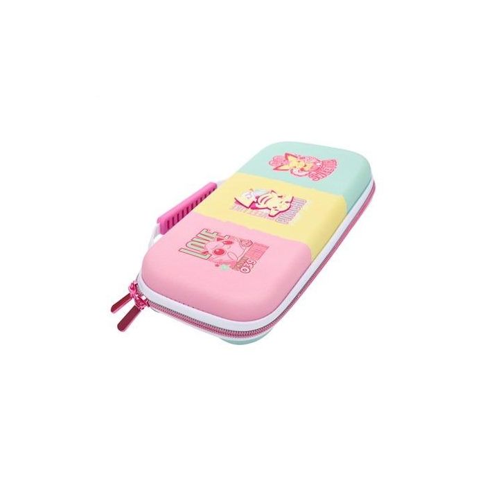 Power A NSCS0125-01 Estuche Protector Compacto para Nintendo Switch OLED, Switch y Switch Lite con Soporte de Juego y Almacenamiento para Tarjetas 7