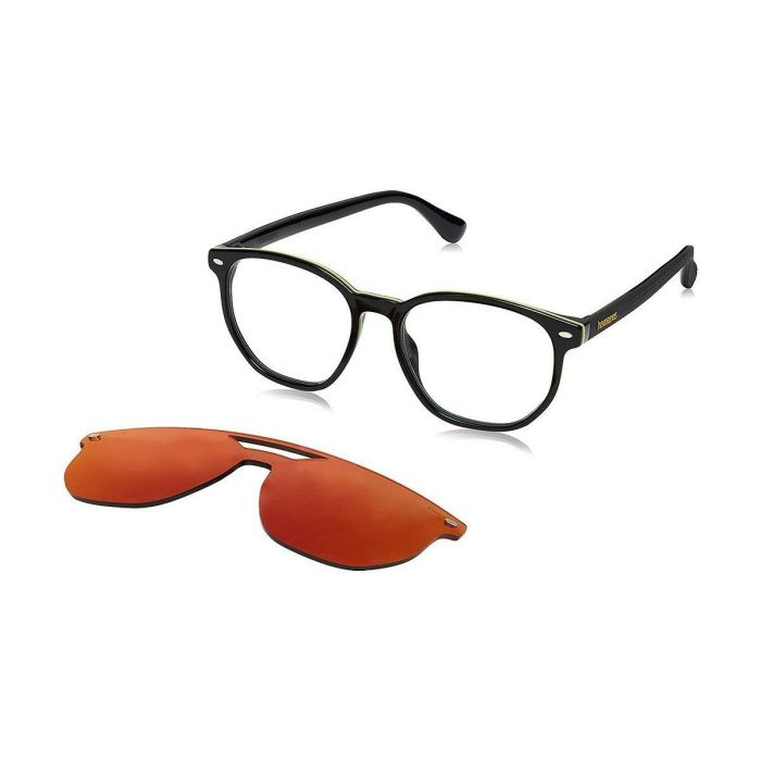 Montura de Gafas Hombre Havaianas UBATUBA-CS-807-UZ Negro Rojo Ø 51 mm 3