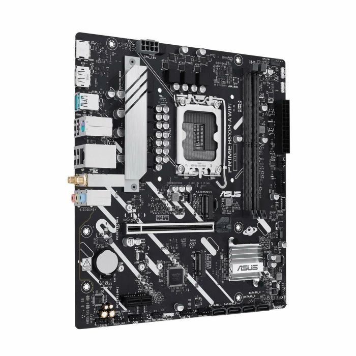 Asus PRIME H810M-A WiFi Socket 1851 DDR5 PCIe 4.0 Micro ATX Placa Base con Wi-Fi 6 10
