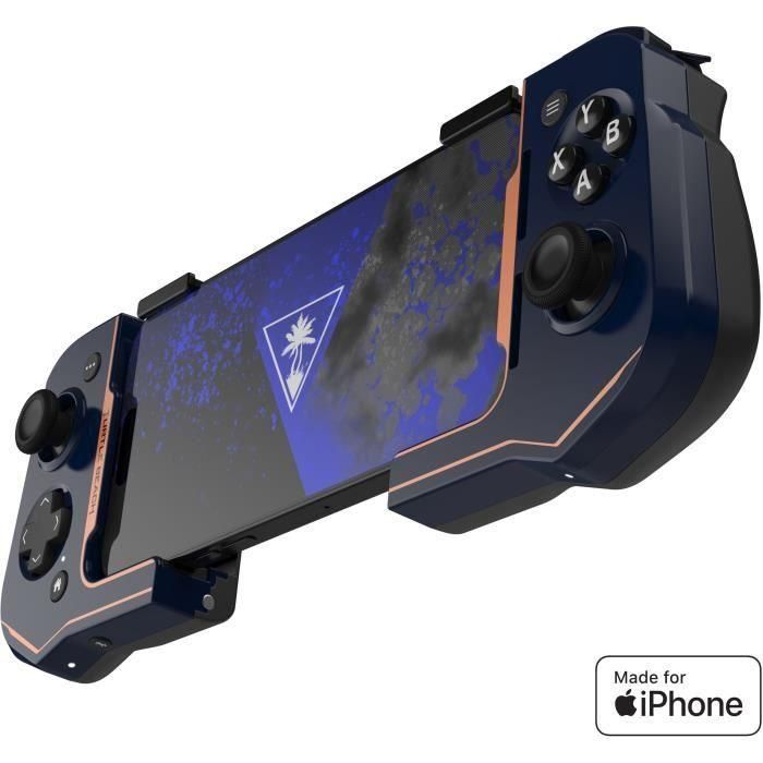 Mando de juego inalámbrico - TURTLE BEACH - Atom - Azul Cobalto - Para móviles iOS Mando de juego inalámbrico - TURTLE BEACH - Atom - Azul Cobalto - Para móviles iOS