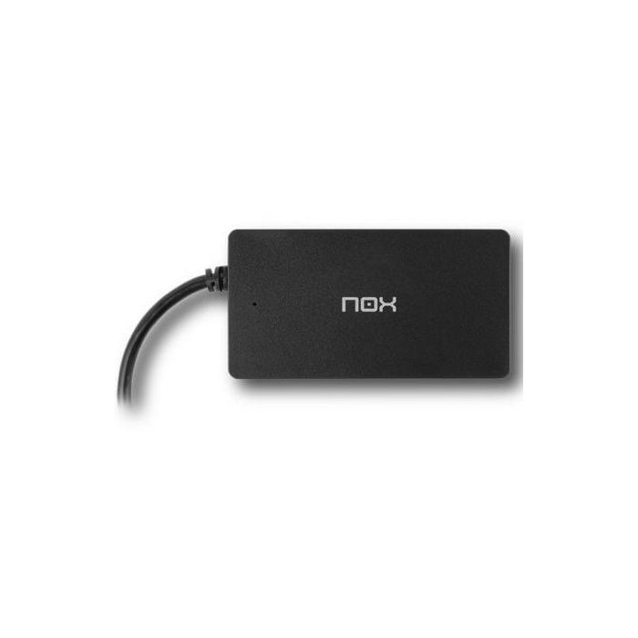 Nox NXLITEHUBONE Hub USB 3.0 Lite Hub One, 4 Puertos, Plug & Play, Compatible con Windows macOS Linux, 5 Gbps 2