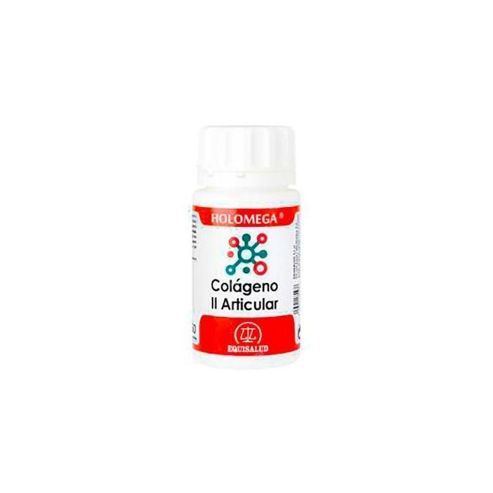 Holomega Colágeno II Salud Articular con Cartílago y Membrana de Huevo 50 Cápsulas