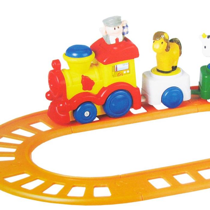 Tachan 68001 Tren Musical Infantil Animal Farm con Luces, Sonidos y más de 30 Melodías para Bebés +12 Meses 1