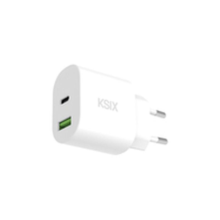 Cargador de Pared KSIX Blanco 30 W 1