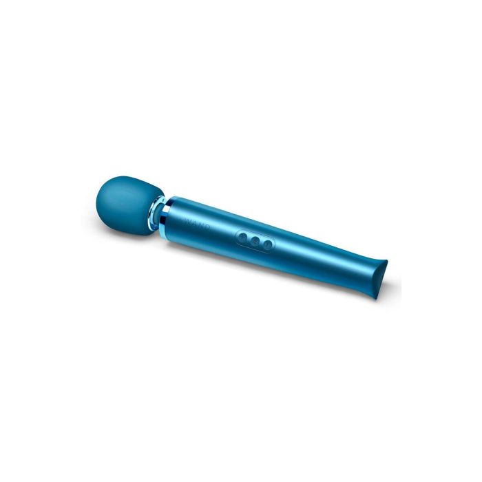 Varita Masajeadora Recargable Le Wand Pacific Blue Azul 22 Varita Masajeadora Recargable Le Wand Pacific Blue Azul 22