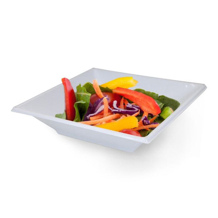 Set de 6 platos hondo cuadrados plástico ecológico 18 cm Algon (36 Cajas) 3 Set de 6 platos hondo cuadrados plástico ecológico 18 cm Algon (36 Cajas) 3