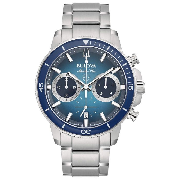 Reloj Hombre Bulova 96B380 Plateado Reloj Hombre Bulova 96B380 Plateado