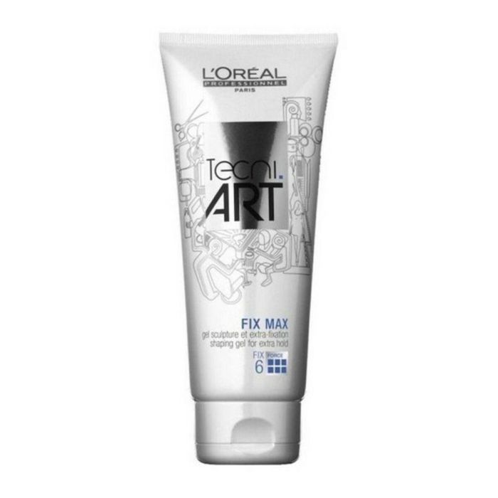 Gel Fijador Extrafuerte Tecni Art Fix Max 6 L'Oreal Professionnel Paris (200 ml) (200 ml)