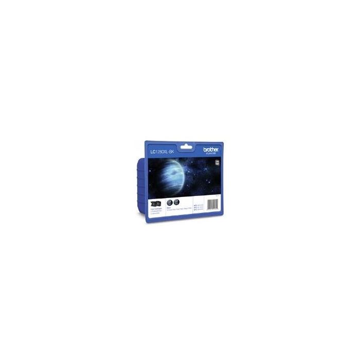 Brother LC-1280XLBKBP Tinta Original Negra, 2400 páginas para MFC-J6510DW, MFC-J6710DW, MFC-J6910DW