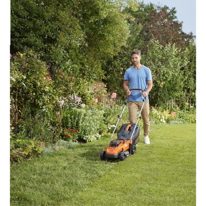 BLACK & DECKER Cortacésped inalámbrico 33cm LITIO 36V - 2,5Ah - 1 batería -1 cargador - 1 persiana mulching - BCMW3336L1-QW 2 BLACK & DECKER Cortacésped inalámbrico 33cm LITIO 36V - 2,5Ah - 1 batería -1 cargador - 1 persiana mulching - BCMW3336L1-QW 2