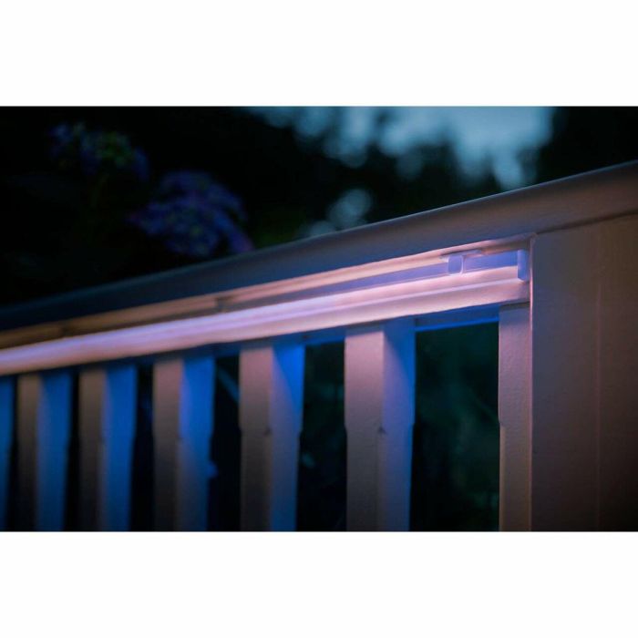 Philips Hue Tira de luz blanca para exteriores de 5 m, 37,5 W, Clase A+ 2 Philips Hue Tira de luz blanca para exteriores de 5 m, 37,5 W, Clase A+ 2