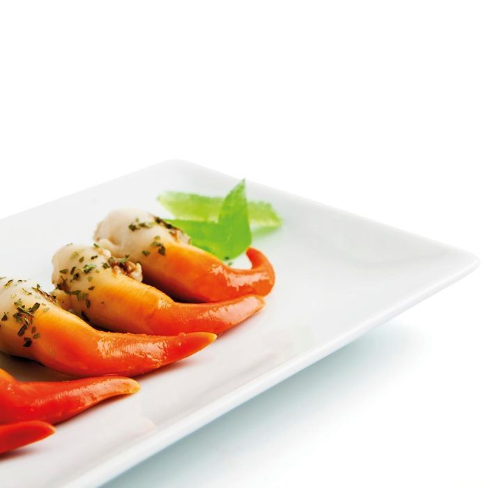 Quid Tapa Fríos Gastro Fun de Porcelana Blanca 16,5x9,5x2 cm (6 Unidades) - Apto Lavavajillas, Microondas y Apilable 2 Quid Tapa Fríos Gastro Fun de Porcelana Blanca 16,5x9,5x2 cm (6 Unidades) - Apto Lavavajillas, Microondas y Apilable 2
