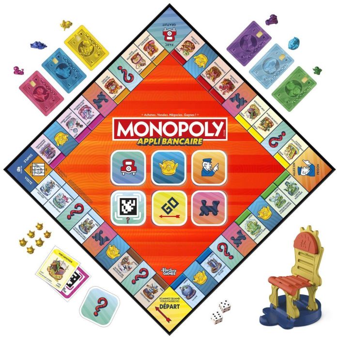 Juego de Mesa Monopoly Monopoly Appli Bancaire 9 Juego de Mesa Monopoly Monopoly Appli Bancaire 9