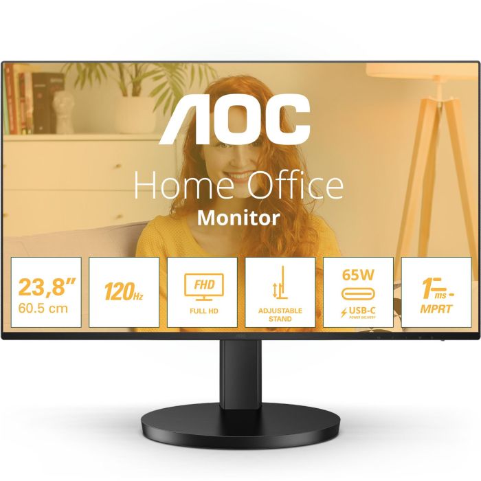 AOC Q27B3CF2 Monitor 27" QHD 2560x1440 IPS 1ms 100Hz HDMI USB-C Altavoces Negro 0 AOC Q27B3CF2 Monitor 27" QHD 2560x1440 IPS 1ms 100Hz HDMI USB-C Altavoces Negro 0
