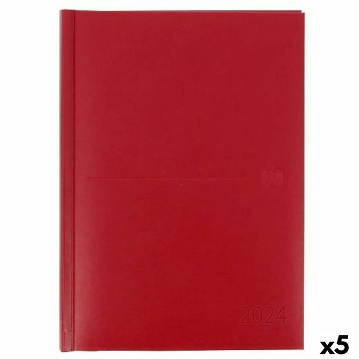 Agenda Oxford CLASSIC Rojo A5 15 x 21 cm 2025 (5 Unidades) Agenda Oxford CLASSIC Rojo A5 15 x 21 cm 2025 (5 Unidades)