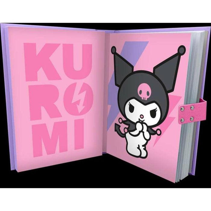 KIDS LICENSING Diario secreto electrónico Kuromi Hello Kitty con sonido 3