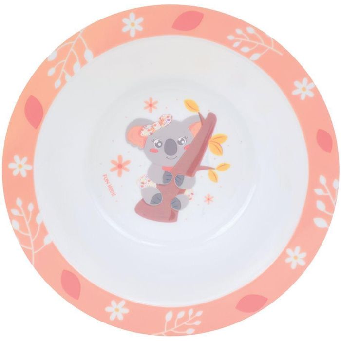 Juego de vajilla - FUN HOUSE - KOALA - Vaso de 220 ml, plato hondo de 16 cm, plato llano de 22 cm, cubiertos de 22 cm y peluche 4 Juego de vajilla - FUN HOUSE - KOALA - Vaso de 220 ml, plato hondo de 16 cm, plato llano de 22 cm, cubiertos de 22 cm y peluche 4