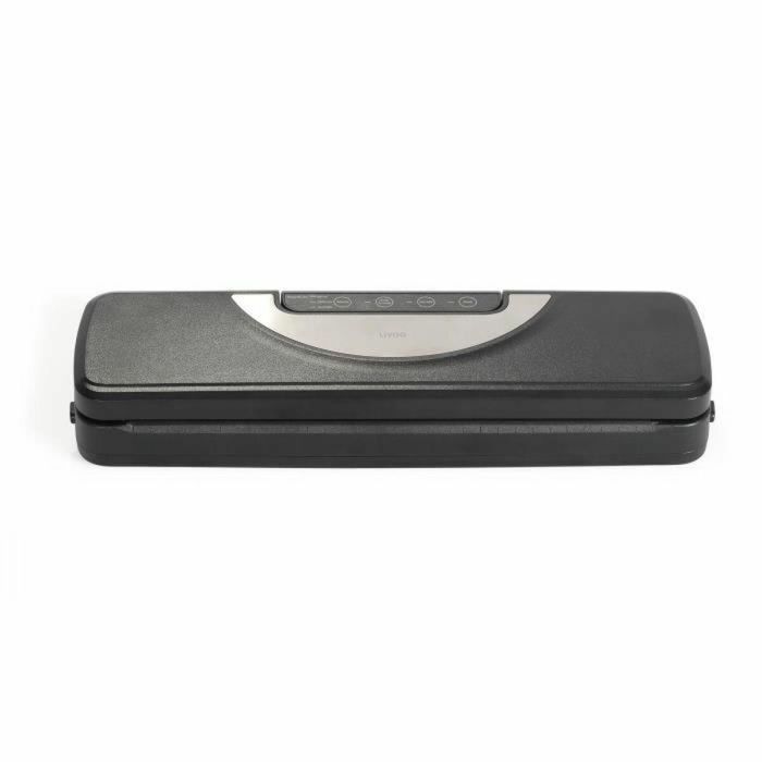 Livoo Envasadora al vacío DOM504 110W 2 funciones 3 modos según el alimento Rollo de film incluido Cortador integrado 3