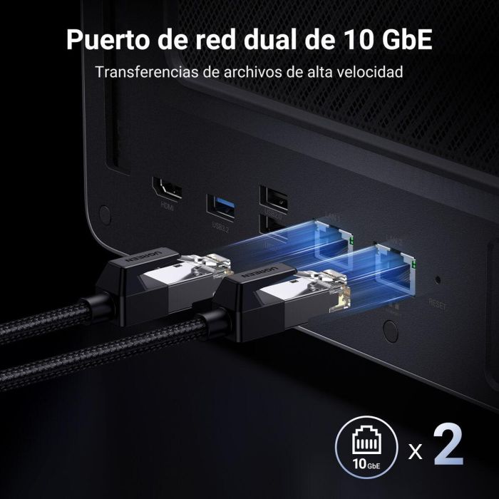 Almacenamiento en Red NAS Ugreen 25899 Negro 6