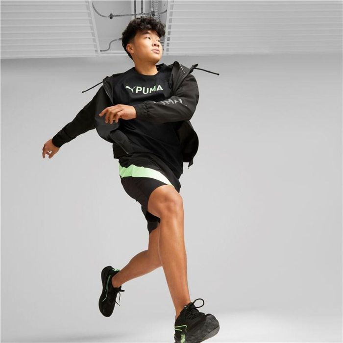 Pantalones Cortos Deportivos para Hombre Puma Fit Negro 5