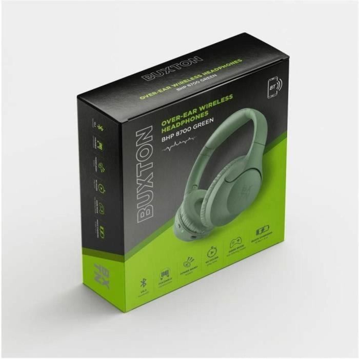 Buxton BHP 8700 Auriculares Inalámbricos Supraaurales Blancos 1