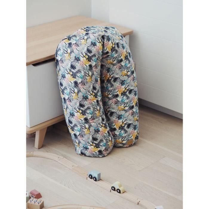 Red Castle Big Flopsy Almohada de Maternidad y Lactancia Multiposición - Algodón, Estampado Jungla, 170 cm, Funda Lavable Extraíble 3