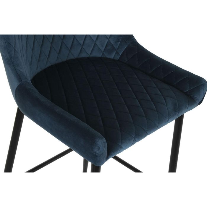 Taburete DKD Home Decor Azul marino Metal 47 x 58 x 96,5 cm 6 Taburete DKD Home Decor Azul marino Metal 47 x 58 x 96,5 cm 6