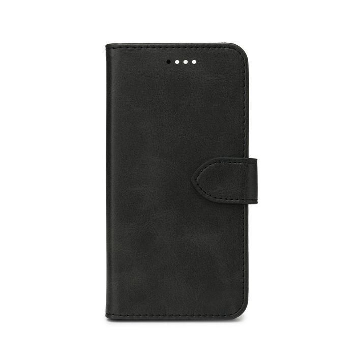 eSTUFF Funda de Piel PU tipo Billetera WALES para iPhone 14 Pro - Negra con Soporte y Ranuras para Tarjetas 0 eSTUFF Funda de Piel PU tipo Billetera WALES para iPhone 14 Pro - Negra con Soporte y Ranuras para Tarjetas 0