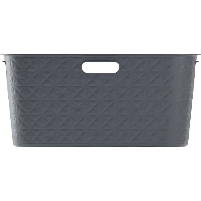 Curver Cesta para la Ropa Sucia Softex 45L Gris CUR1728619300822 1