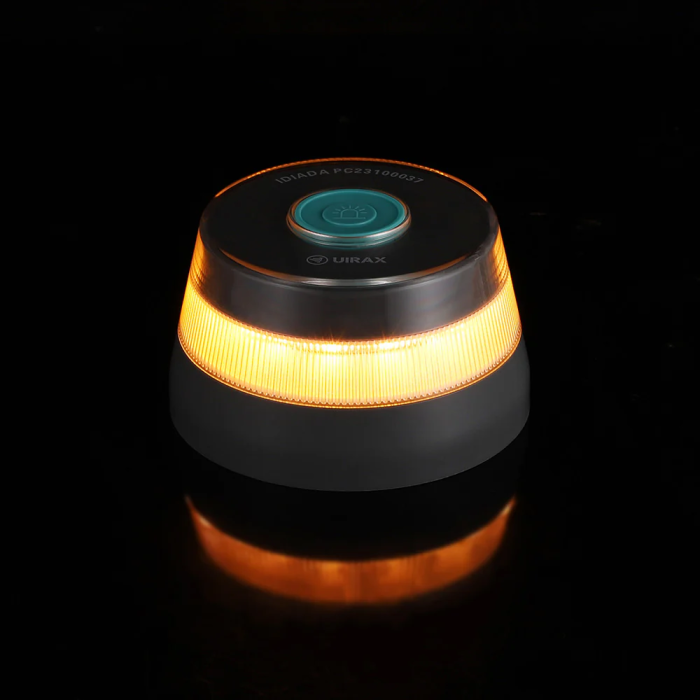 SOS Emergencia Trafico Baliza V16 2.0 IOT Road Connected DGT 3.0 Geolocalizable Luz 360º Homologada DGT 3