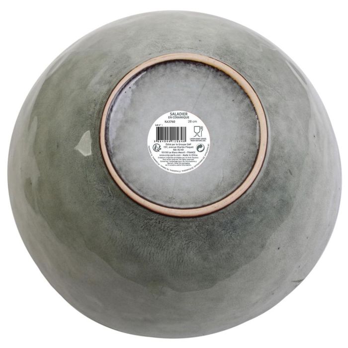 Home Deco Factory Ensaladera Arena 3 L Diámetro 28 cm Colección Natural 1