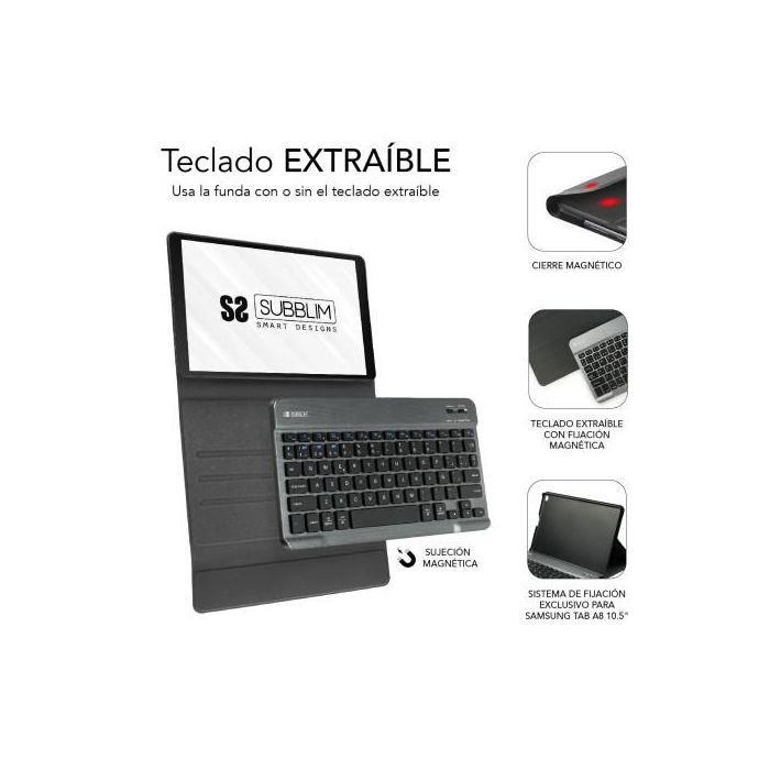 SUBBLIM KeyTab Pro BT Samsung Tab A9+ 11 2