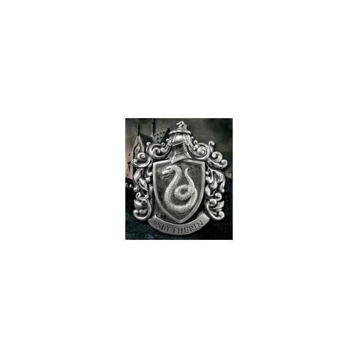 The Noble Collection Escudo Pared Harry Potter Casa Slytherin en Resina 20x28 cm