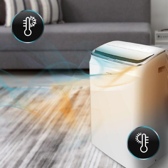 Aire Acondicionado Portátil Cecotec ForceClima 12800 Soundless Heating Connected A 1340 W Blanco 3 Aire Acondicionado Portátil Cecotec ForceClima 12800 Soundless Heating Connected A 1340 W Blanco 3