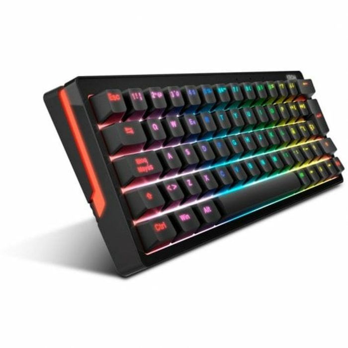 Teclado Krom NXKROMKREATORSP Negro Qwerty Español 6 Teclado Krom NXKROMKREATORSP Negro Qwerty Español 6