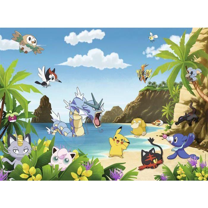 Ravensburger Rompecabezas infantil Pokémon ¡Atrápalos a todos! 200 Piezas Colección Juegos de Mesa para Niños y Niñas Mayores de 8 Años 3