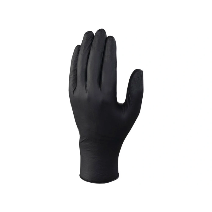 Deltaplus Guantes de Nitrilo Desechable Negro Caja 100 Unidades Talla 9-10 4