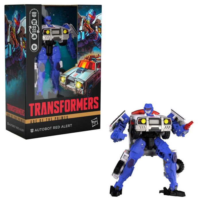 Hasbro Figura Transformers Age of the Primes Autobot Red Alert Voyager Class 17.5 cm con accesorios y articulaciones 6 Hasbro Figura Transformers Age of the Primes Autobot Red Alert Voyager Class 17.5 cm con accesorios y articulaciones 6