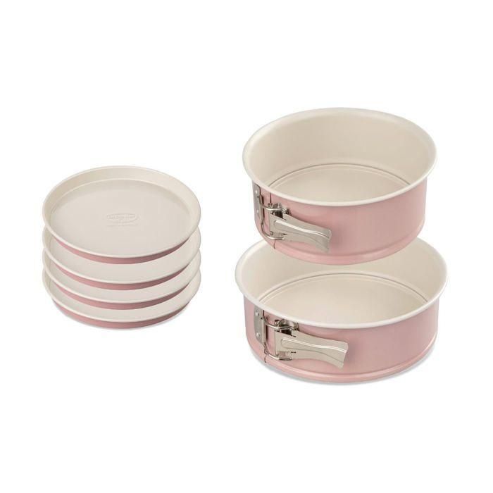 Dr. Oetker FAC1703290489406 - Juego de 2 Moldes Redondos Antiadherentes para Tartas y Bizcochos Multicapa - Retro - 18 y 20 cm 0 Dr. Oetker FAC1703290489406 - Juego de 2 Moldes Redondos Antiadherentes para Tartas y Bizcochos Multicapa - Retro - 18 y 20 cm 0