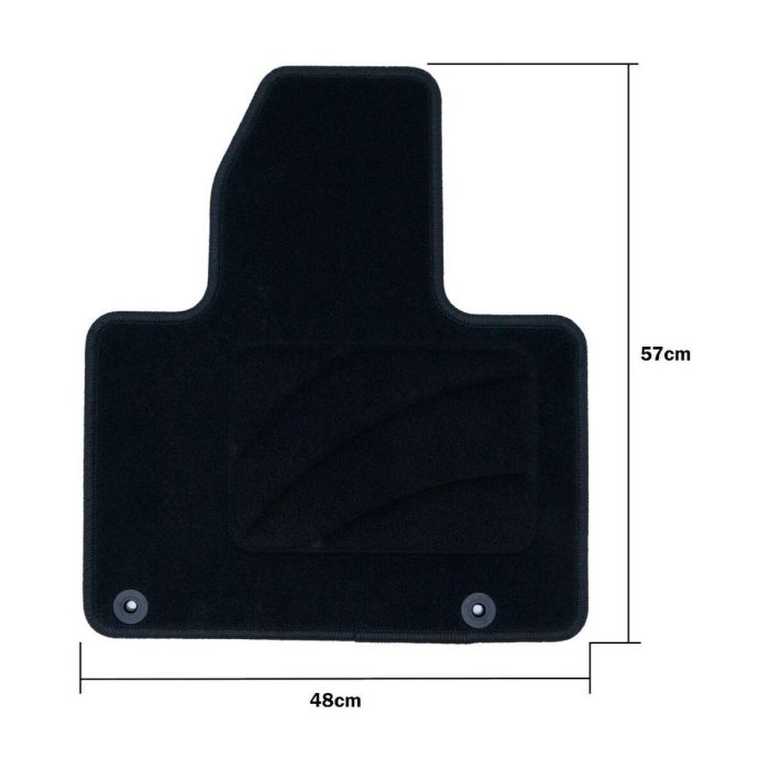 Alfombrilla para Coche OCC Motorsport OCCCT0023LOG 3 Alfombrilla para Coche OCC Motorsport OCCCT0023LOG 3