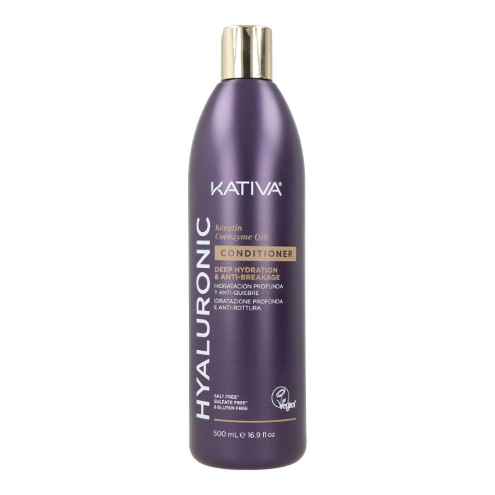 Kativa Hyaluronic Keratin Coenzyme Q10 Acondicionador 500 ml